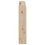 vidaXL Tête de lit avec étagères 100 cm bois massif de pin