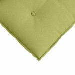 vidaXL Coussin de Dos Vert clair 50 x 19 x 45 cm tissu