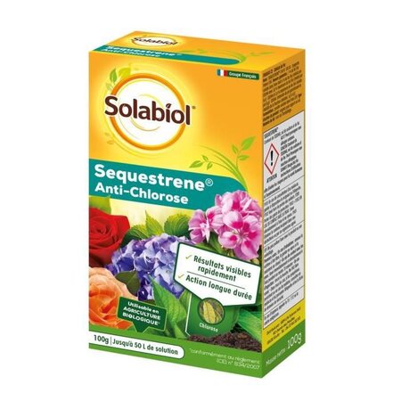 SOLABIOL SOSEQ01 Sequestrene - Antichlorose - 100 G