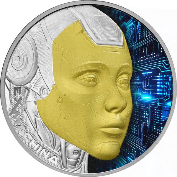 Pièce de monnaie en Argent 2 Dollars g 31.1 (1 oz) Millésime 2025 EX MACHINA