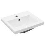 vidaXL Ensemble de meubles de salle de bain 4 Pièces gris béton