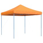 vidaXL Tente de fête 292 x 292 x 315 cm Orange Tissu Oxford