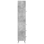 vidaXL Ensemble de Meubles 2 Pièces Gris béton 34 5 x 34 5 x 90 cm