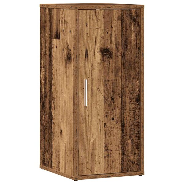 vidaXL Armoire à chaussures vieux bois 32x35x70 cm bois d'ingénierie