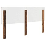 vidaXL Tête de lit Bois Ancien 150 cm Bois d'ingénierie