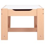 vidaXL Table pour enfants avec 2 chaises MDF