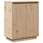 vidaXL Buffet 60x34x75 cm Bois massif de pin