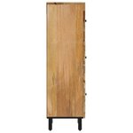 vidaXL Buffet 40x33x110 cm bois de manguier massif