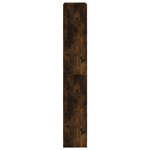 vidaXL Armoire à chaussures chêne fumé 60x21x125 5 cm bois ingénierie