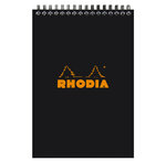 Bloc reliure intégrale classic black 14 8x21cm 5x5 80f microperforées 80g rhodia