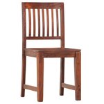 vidaXL Chaises à manger lot de 4 bois solide de manguier