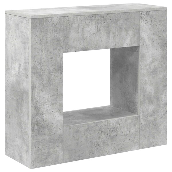 vidaXL Gris Béton 82 x 29 x 74 cm