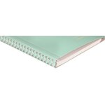 Cahier spirale clairefontaine koverbook blush a5 14 8 x 21 cm - petits carreaux - 160 pages - lot de 5