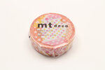 Masking tape mt collage pois rose - negapoji pink