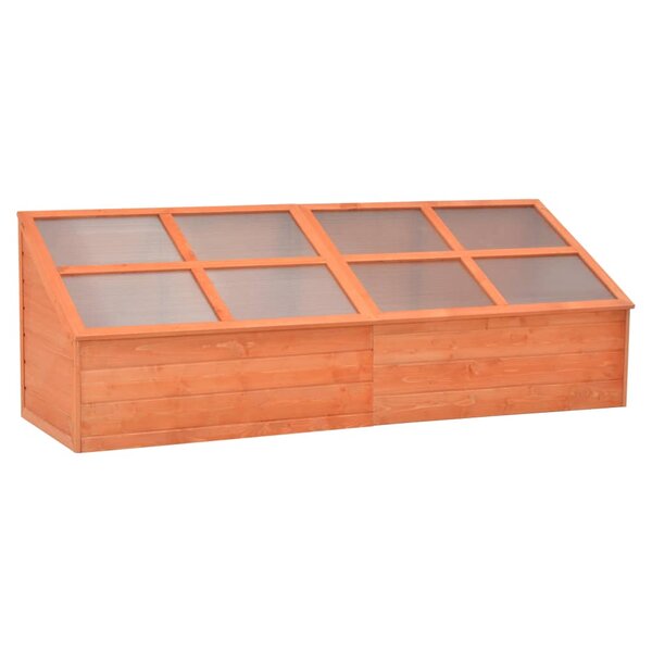 vidaXL Serre Bois 180x57x62 cm