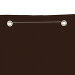 vidaXL Écran de balcon Marron 140x240 cm Tissu Oxford