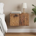 vidaXL Table d'appoint murale Bois ancien 34 5 x 33 x 20 cm