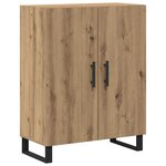 vidaXL Haut Armoire Montage mural chêne artisanal 69 5 x 34 x 90 cm