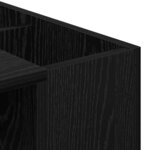 vidaXL Bureau Chêne noir 109 x 50 x 78 cm Bois d'ingénierie