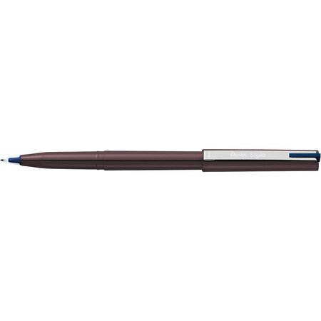 Feutre plume pentel stylo jm20 bleu nuit x 12 pentel