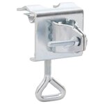 vidaXL Pinces à parasol pour balcon 2 Pièces 32 mm acier