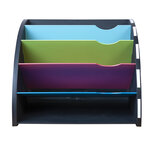 Trieur ergonomique the corner 1928 5 compartiments - couleurs assorties - x 3 - exacompta