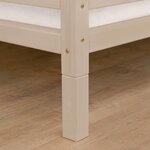4 pieds de lit 20 cm FOOT beige