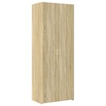 vidaXL Armoire de rangement chêne sonoma 70x42 5x225 cm