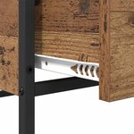 vidaXL Table basse Bois Ancien 100 x 51 x 45 cm Bois d'ingénierie