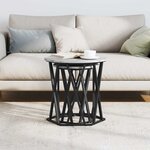 Tables d'appoint vidaXL 2 Pièces Gris Sonoma en bois aggloméré
