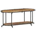 vidaXL Meuble TV 100x42x40 cm Bois massif de récupération