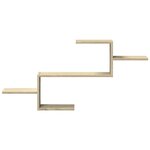 vidaXL Étagère murale chêne sonoma 104x15x49 cm bois d'ingénierie