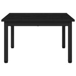 vidaXL Table basse Chêne noir 60 x 60 x 36 cm Bois d'ingénierie