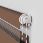 vidaXL Store zèbre marron 50x150 cm largeur du tissu 45 9 cm polyester