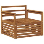 vidaXL 2 Pièce Canapé d’extérieur Naturel