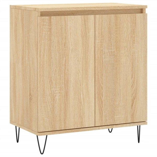 vidaXL Buffet Chêne sonoma 60x35x70 cm Bois d'ingénierie