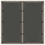 vidaXL Ensemble de salle à manger pour jardin 5 Pièces Gris