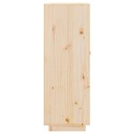vidaXL Armoire à vin 45x34x100 cm Bois de pin massif