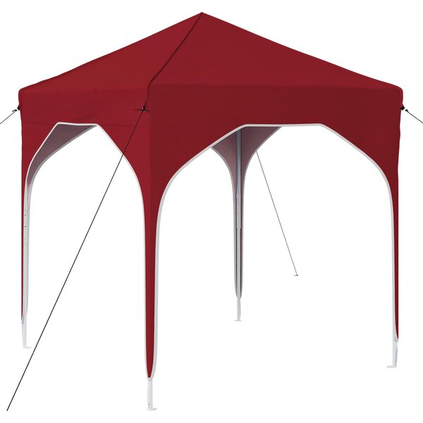 vidaXL Tente de fête pop-up 194 x 194 x 245 cm Bordeaux