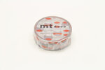 Masking tape mt cercles orange - overlapped orange