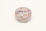 Masking Tape MT cercles orange - overlapped orange