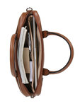 Porte ordinateur Allure en cuir - 13 pouces - KATANA - L35.5 x H27.0 x P5.5 cm - 69361-Camel