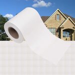vidaXL Écran d'intimité de jardin PVC 35x0 19 m Blanc