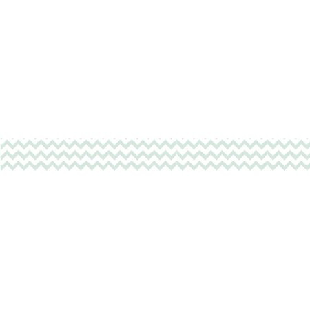 Washi tape zigzag vert - 15 m x 1 5 cm