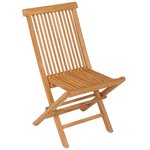 vidaXL Ensemble à manger de jardin 9 Pièces Bois de teck massif
