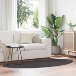 vidaXL Tapis Anthracite 100 x 200 cm Polyester