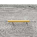 vidaXL Meuble TV sonoma gris 150x36x30 cm bois d'ingénierie