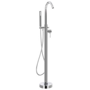 vidaXL Robinet de baignoire sur pied Acier inoxydable 118 5 cm