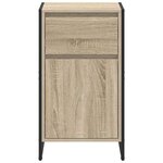 vidaXL Buffet avec tiroir Sonoma 81 x 36 x 150.5 cm Bois d'ingénierie