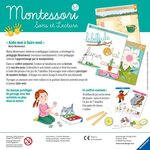 MONTESSORI - Sons et lecture - Coffret sensoriel - Apprentissage des sons et de la lecture - Ravensburger - Des 5 ans